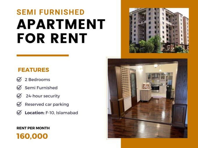 Furnished Apartment for Rent in F-10, Islamabad!