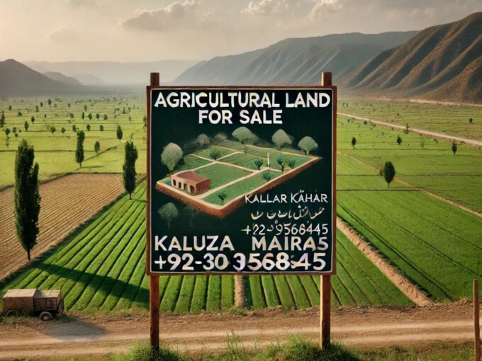 Agricultural Land for Sale in Kallar Kahar, District Chakwal (Mouza Maira)