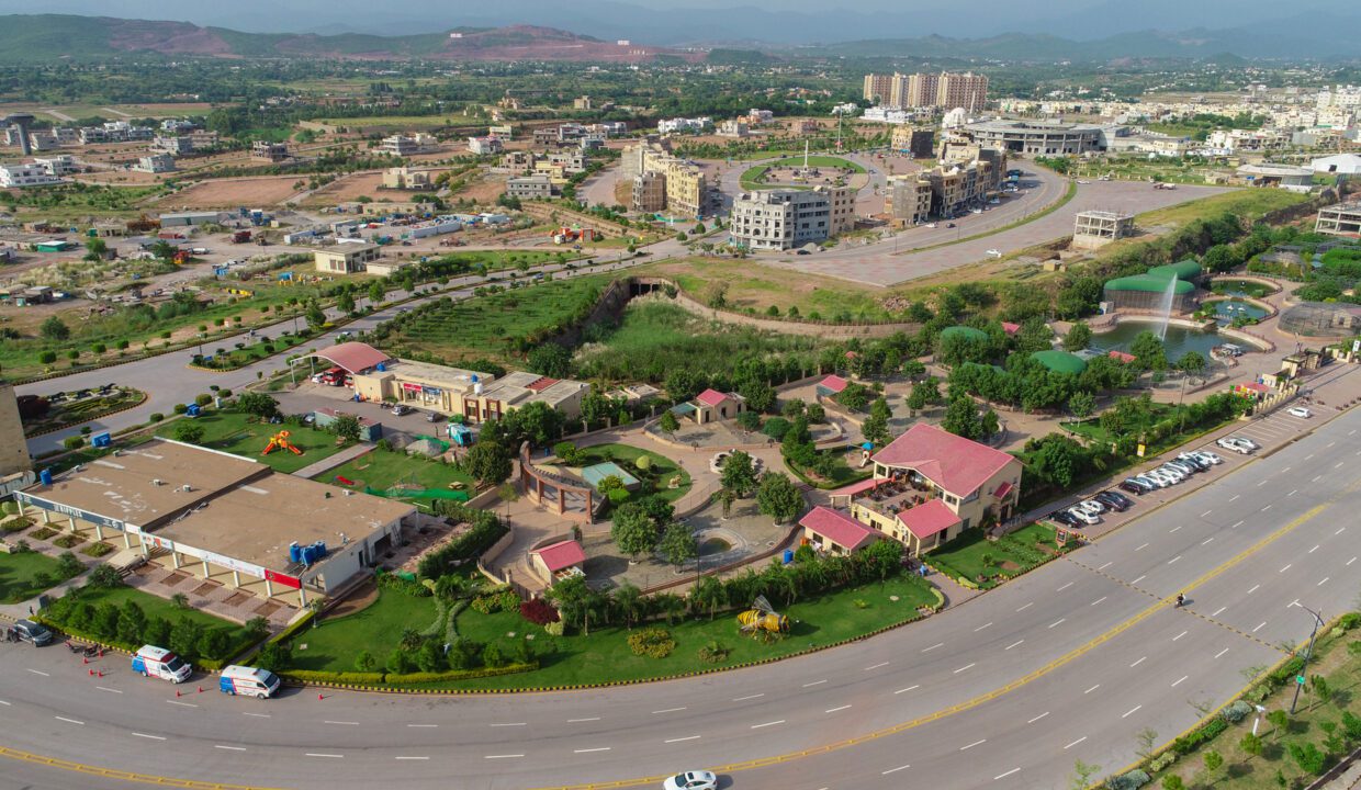 Bahria Enclave Aerial View