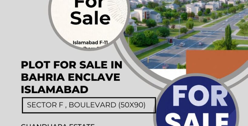 Plot for Sale in Bahria Enclave Islamabad