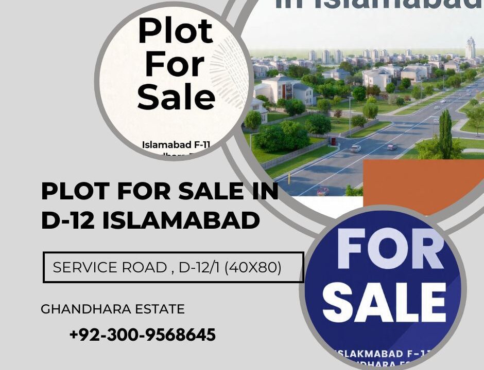 D-12 Plot for Sale