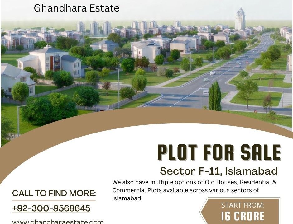 Ghandhara Estate F-11 Plot for Sale