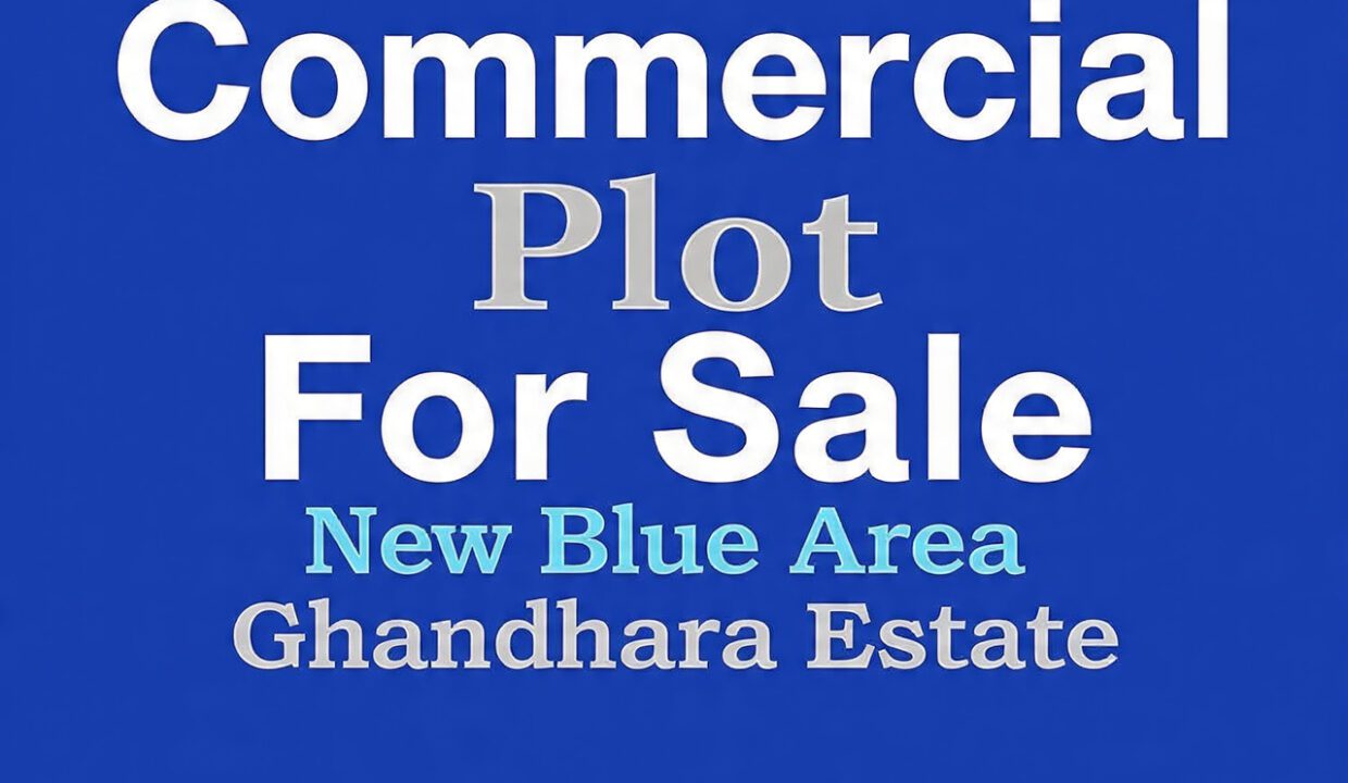 New Blue Area Islamabad Commercial Plot for Sale