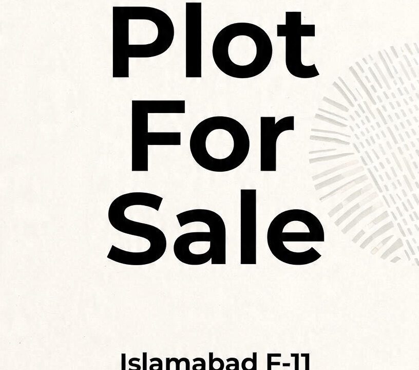 Plot For Sale 1