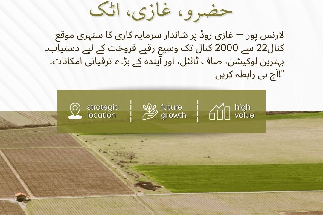 White and Green Modern Land Plot Sale Promotion Instagram Post (1)