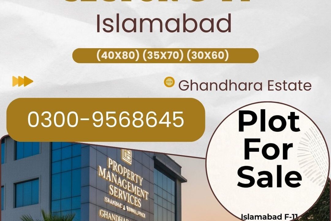 Plot for Sale G-14 Islamabad