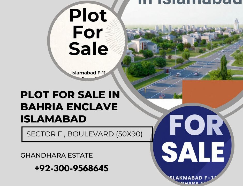 Bahria Enclave Plot for Sale