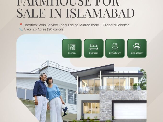 Farmhouse for Sale in Islamabad, Orchard Scheme Murree Road