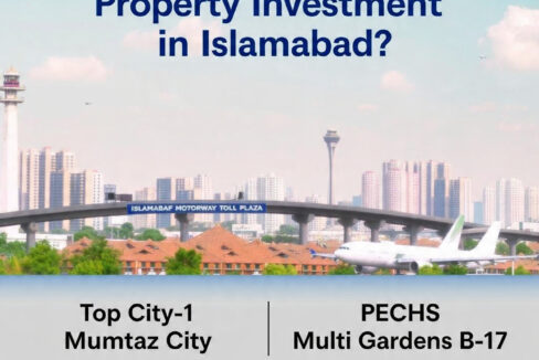Plots for Sale in Top City-1 Block E Near Islamabad Airport
