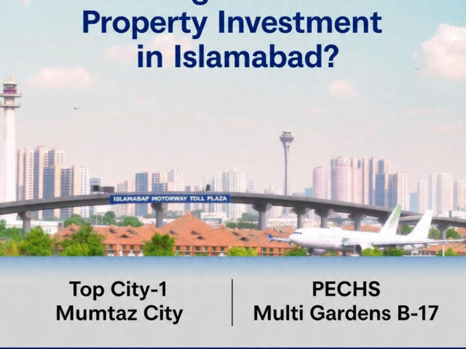 Plots for Sale in Top City-1 Block E Near Islamabad Airport