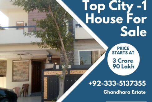 House for Sale in Top City-1 Islamabad | Block D