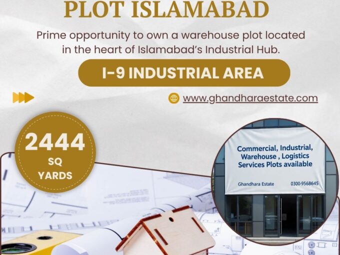 Industrial Plot for Sale – Sector I-9, Islamabad