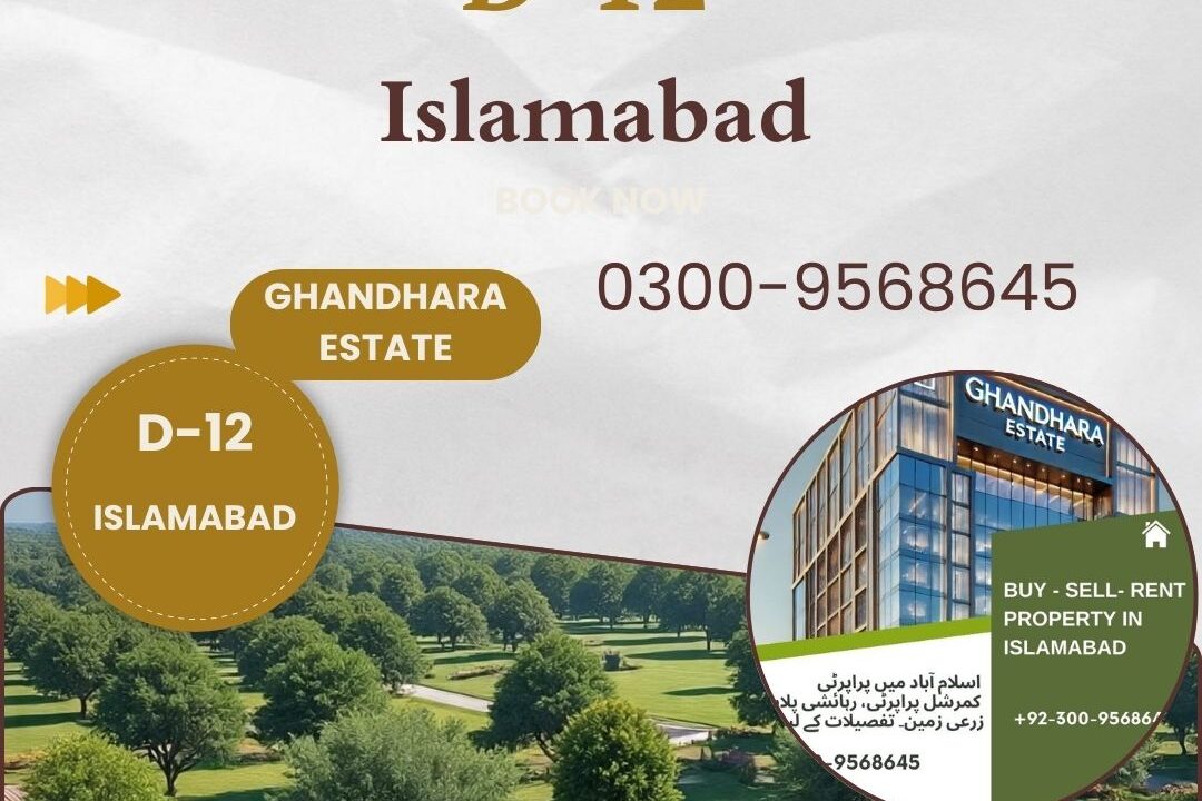 Plots for Sale in D-12 Islamabad