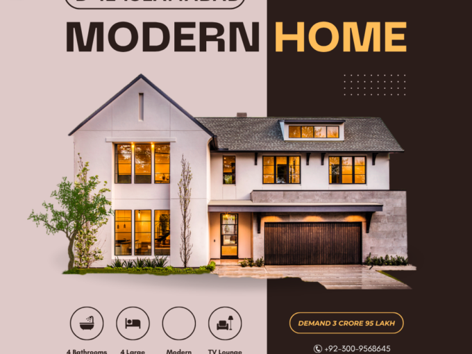 Brand New Villa for Sale in D-12 Islamabad