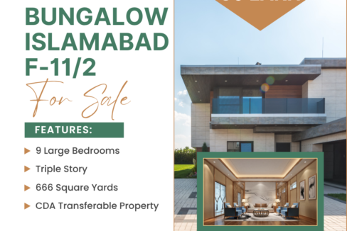 Bungalow for Sale in F-11/2 Islamabad