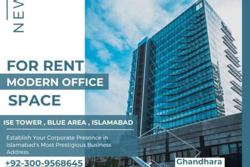 Office Space for Rent in ISE Tower Islamabad