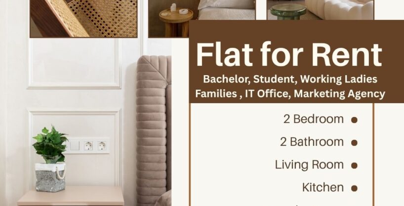 Flat for Rent in E-11 Islamabad, Bachelor living, Families,  Students, Working ladies, Small office setup, IT Office Software House Marketing Agency