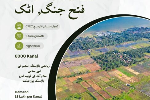 Land for Sale Fateh Jang Attock