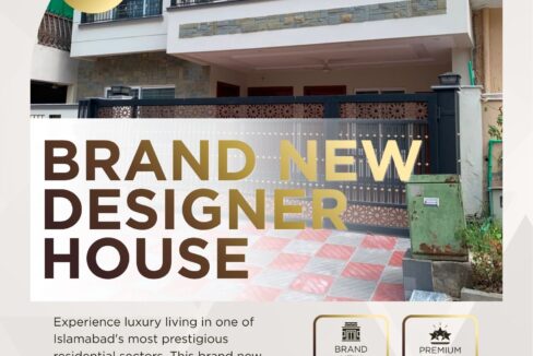 Brand New Designer House for Sale in D-12 Islamabad