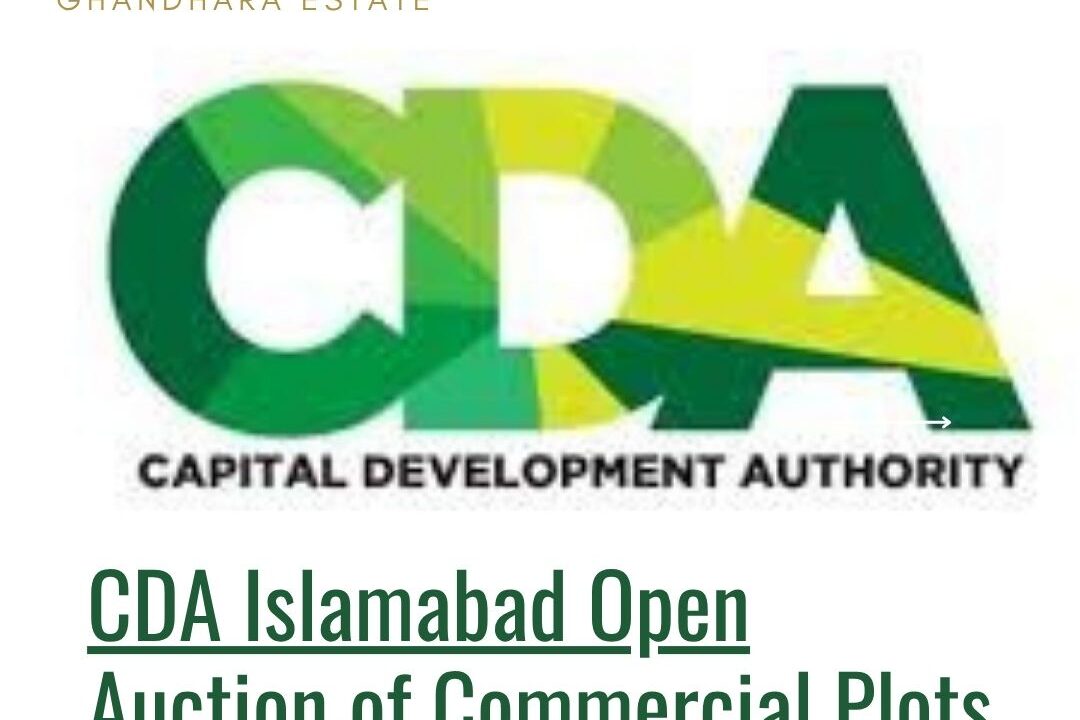CDA Islamabad Open Auction of Commercial Plots (04–06 August 2026)