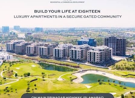 2 Bedroom Luxury Apartment for Sale in Eighteen Islamabad | Ready to Move