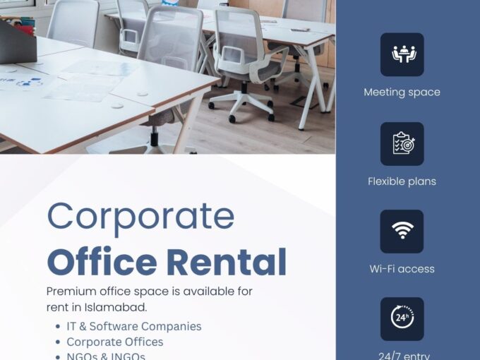 Office Space for Rent in Islamabad