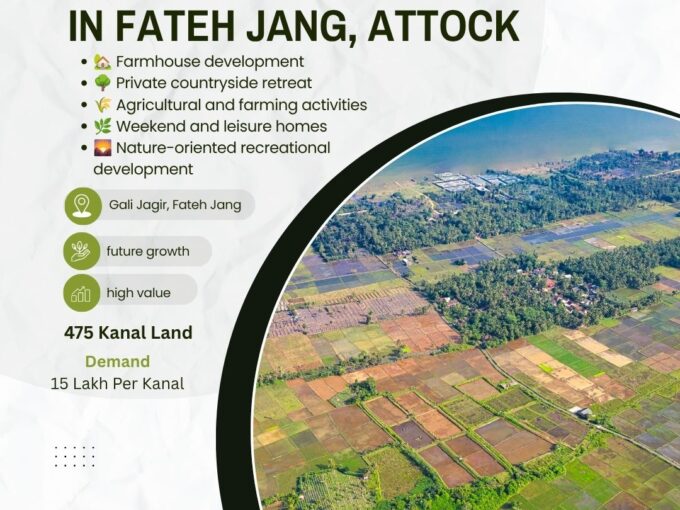 Farm Land for Sale in Fateh Jang