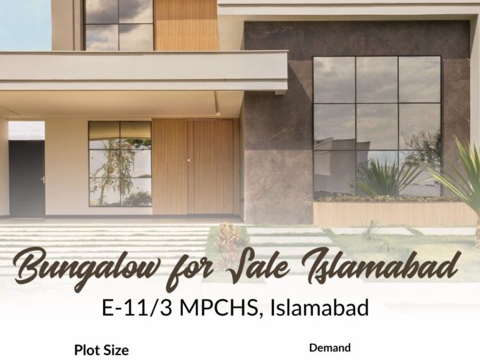Bungalow for Sale in E-11/3 Islamabad
