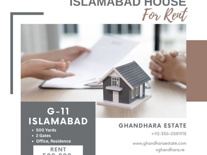 Double-Storey 500 Square Yard House for Rent in G-11 Islamabad