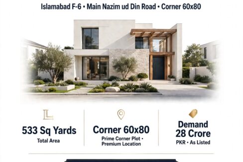 Bungalow for Sale in F-6 Islamabad